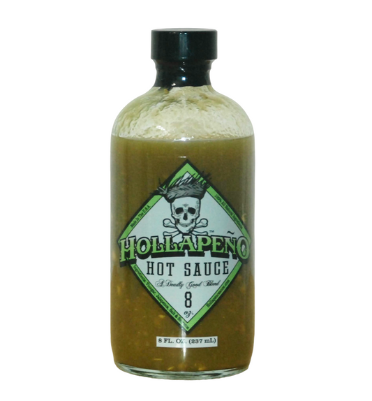 Hollapeno Hot Sauce-8oz Bottle
